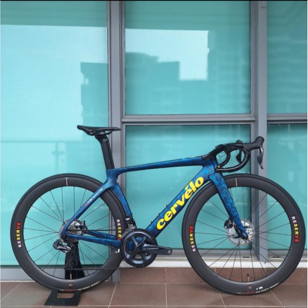 Frameset cervelo s5 renaissance size 51 repainted with cockpit