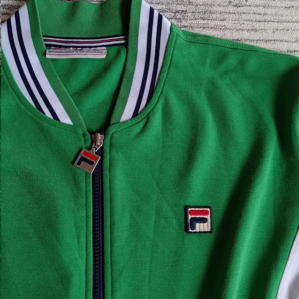 TRACKTOP FILA SETTANTA GREEN