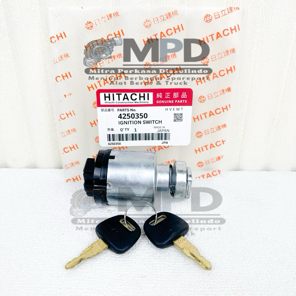 4250350 Kunci Kontak Hitachi Zaxis 110 200 210 Zaxis110 Zaxis200 Zaxis210