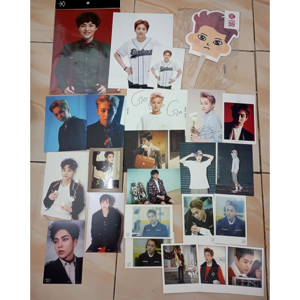 [BUNDLING] EXO XIUMIN OFFICIAL MERCHANDISE SET