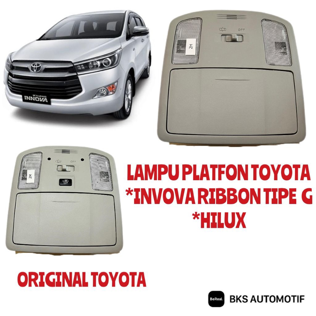 LAMPU PLAFON TOYOTA INNOVA REBORN FORTUNER LAMA DAN HILUX ORIGINAL