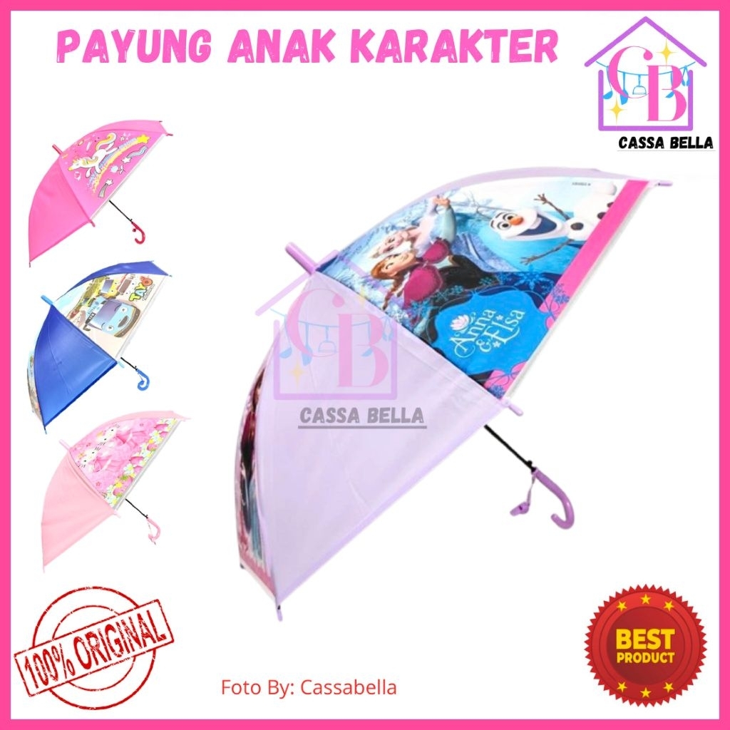 Payung Anak Karakter Pluit / Payung Karakter / Payung Anak