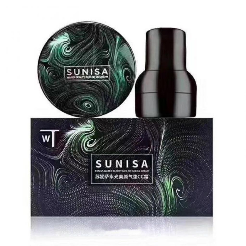 SUNISA ( 100% ORIGINAL BARCODE ) SUNISA AIR CUSHION BB CREMM FOUNDATION BERKUALITAS