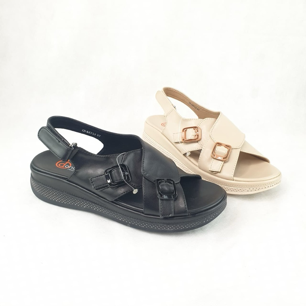 ISM - Donatello/OI.62713 Sepatu Sandal Wanita - Sepatu Sandal Wedges Wanita
