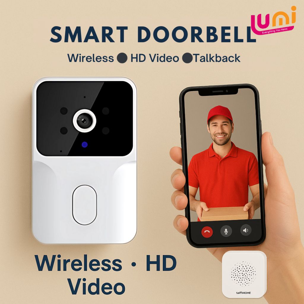 Wireless Smart Camera Doorbell