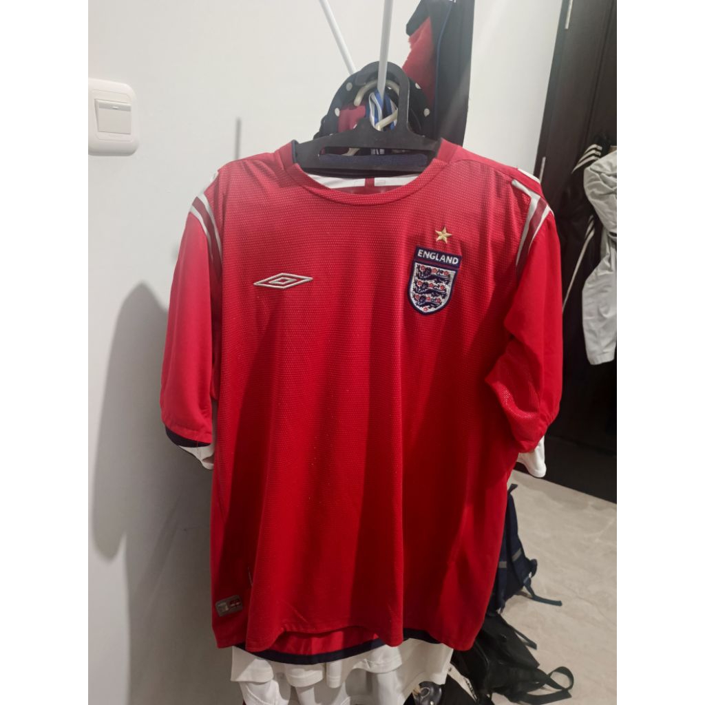 Jersey england 2004 away size L