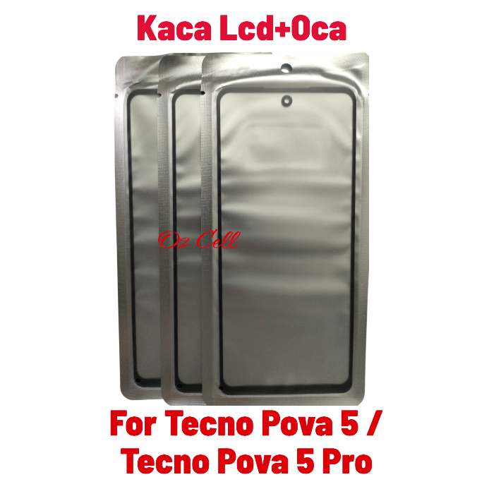 Kaca Lcd - Glass Lcd Tecno Pova 5 - Pova 5 Pro + OCA