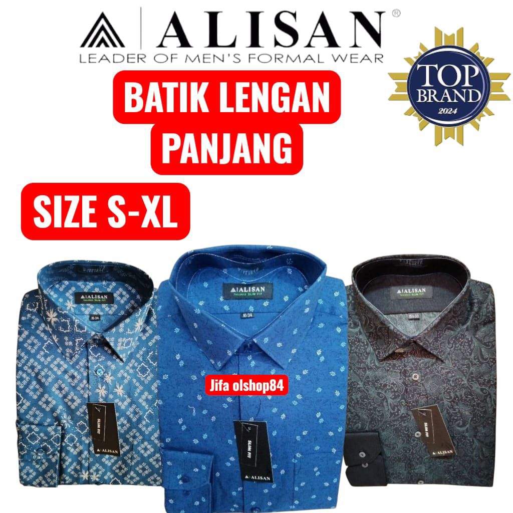 batik lengan panjang Alisan