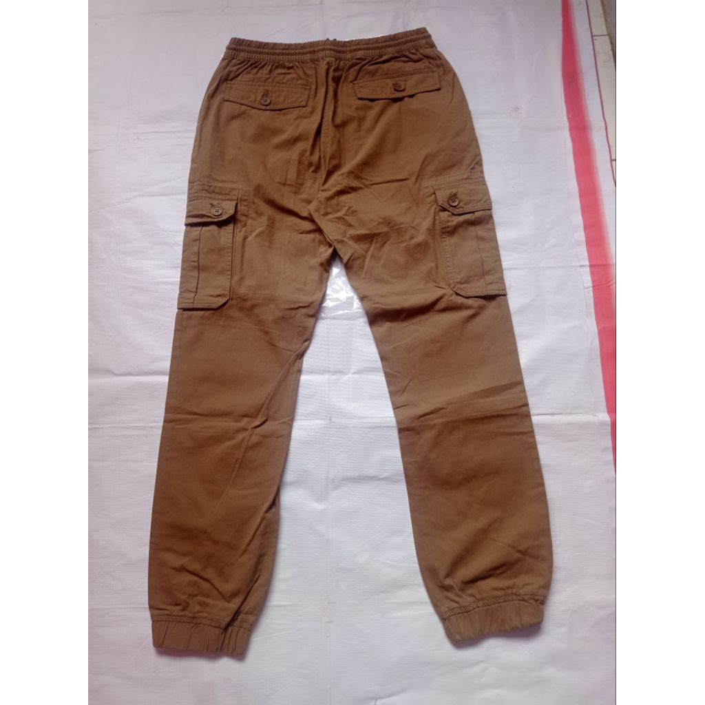 Celana Jogger Free Way 1998Brown Size M