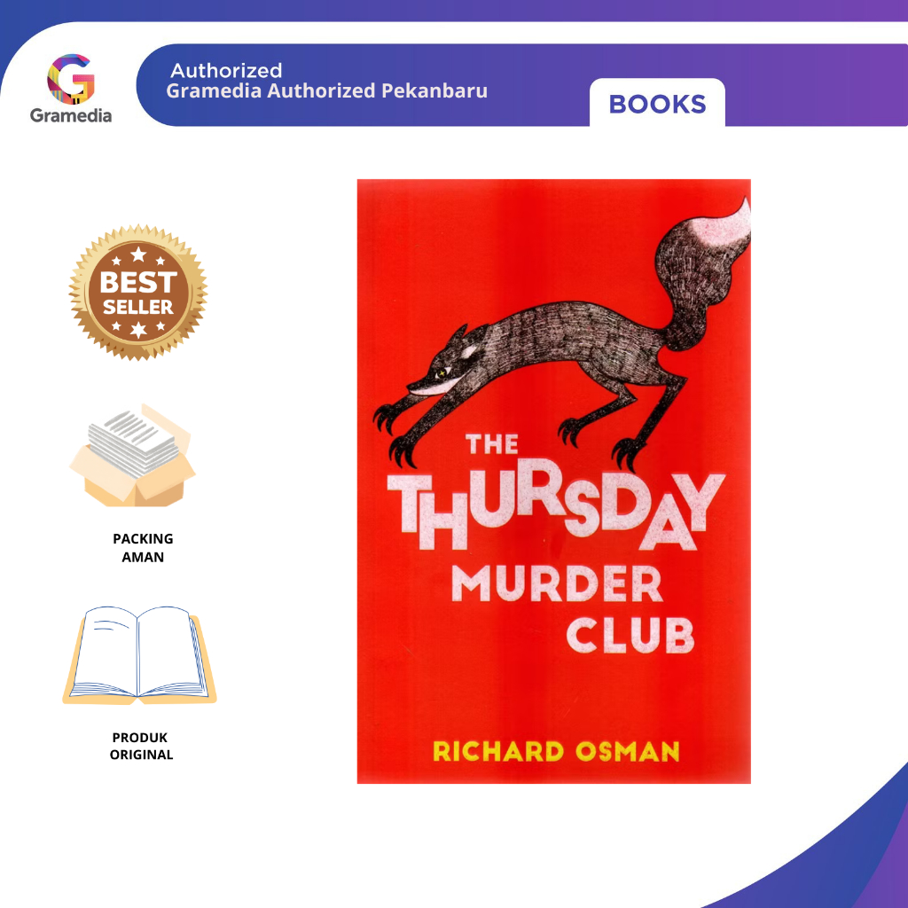 Gramedia Pekanbaru - The Thursday Murder Club