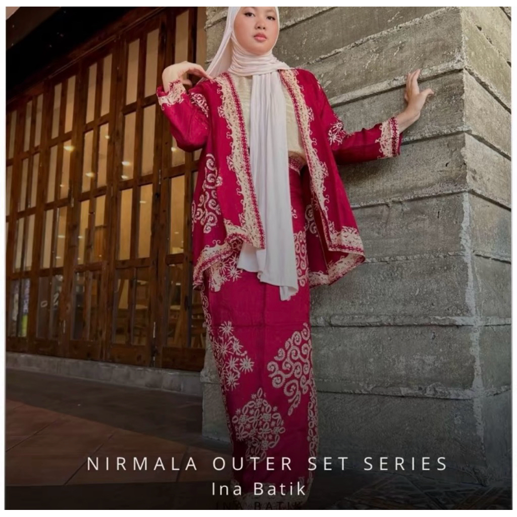 NIRMALA ROK LILIT SET | Rok Lilit | Outer | Ina Batik
