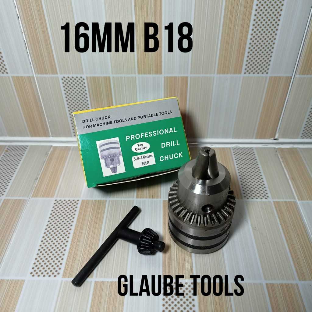 Kepala Bor 16mm B18 Kepala Mesin Bor Cones Tanpa Drat Heavy Duty