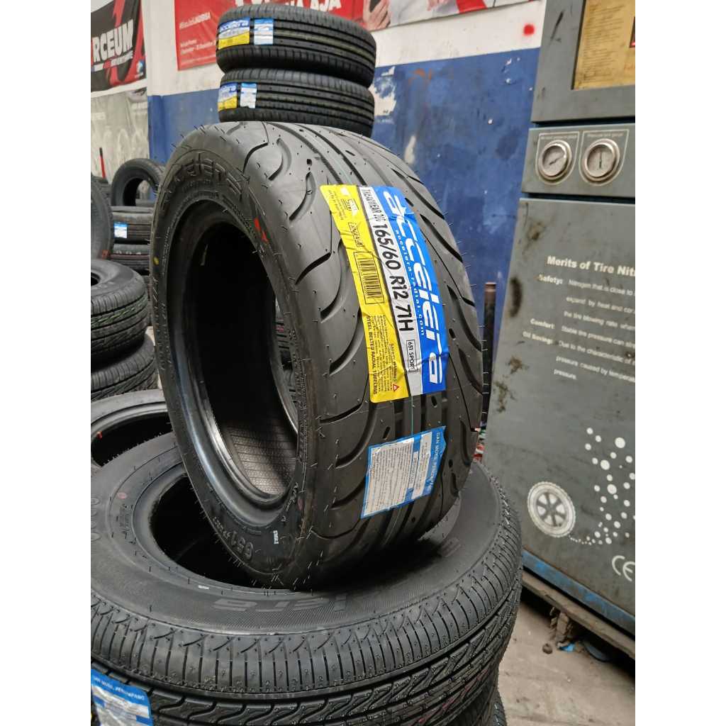 Ban Mobil Semi Slick Ring 12 Merek ACCELERA 651 SPORT TW 200 165 60 R12 Harga Termurah