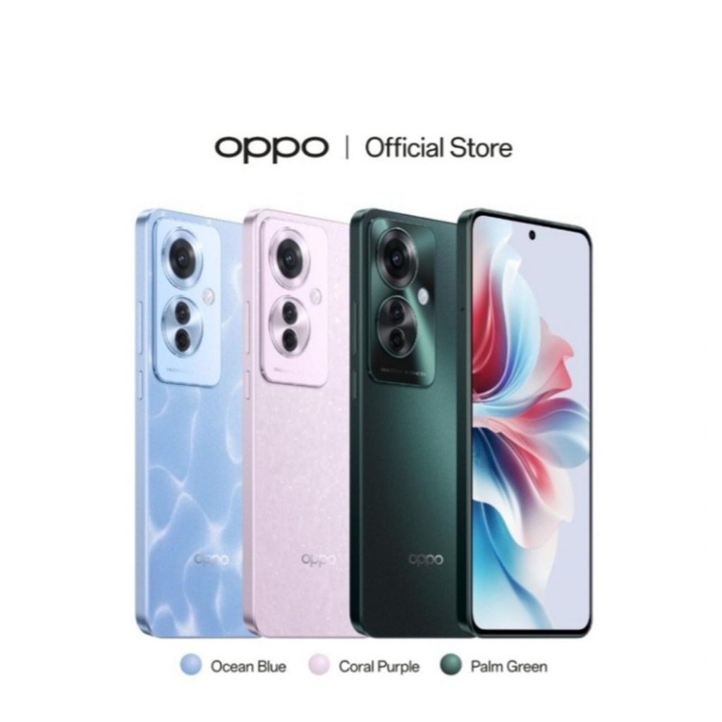 HP OPPO RENO 11F 5G 8/256 GB - OPPO RENO 11 F 5G RAM 8GB ROM 256GB RESMI