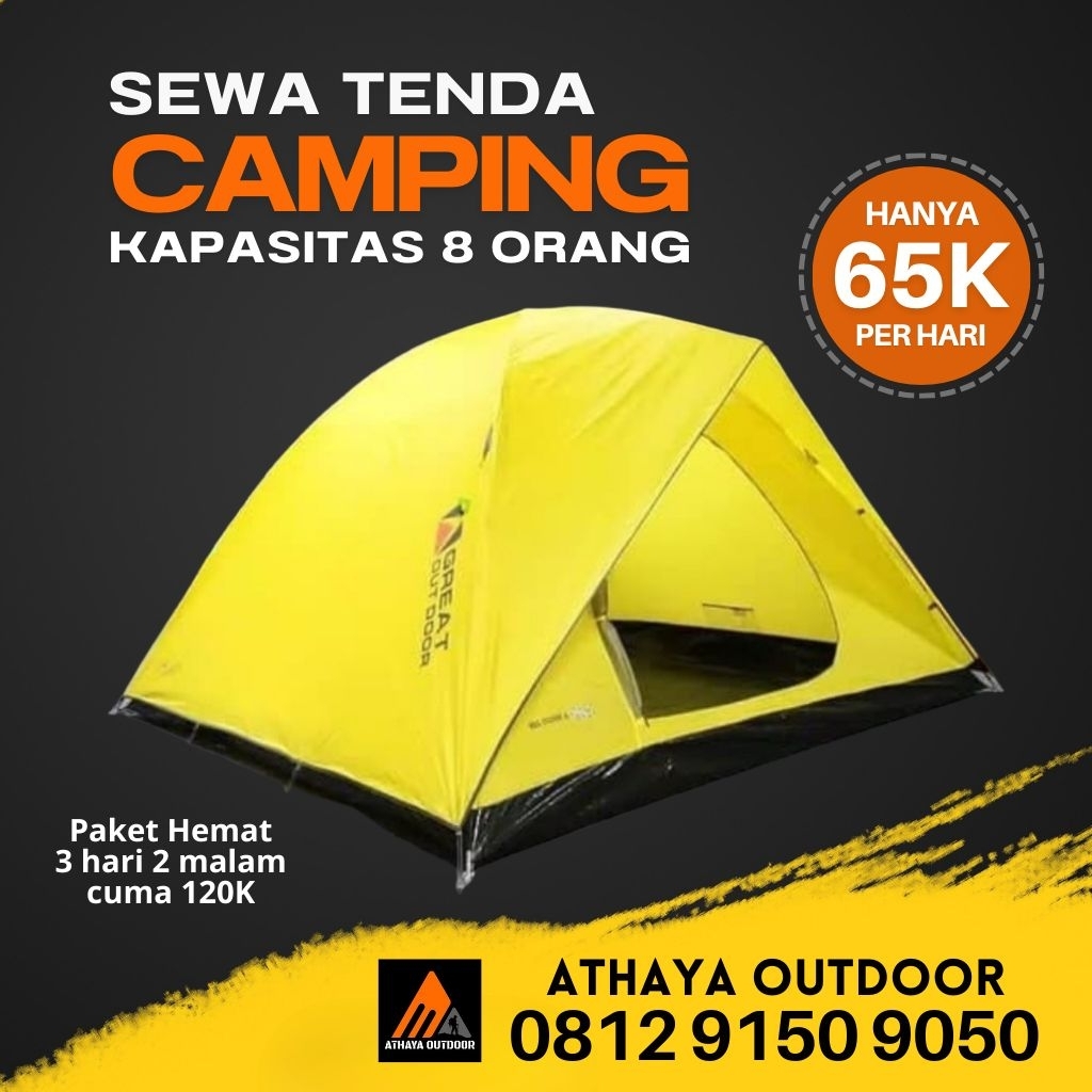 Sewa Tenda Camping 8p Bekasi - Athaya Outdoor