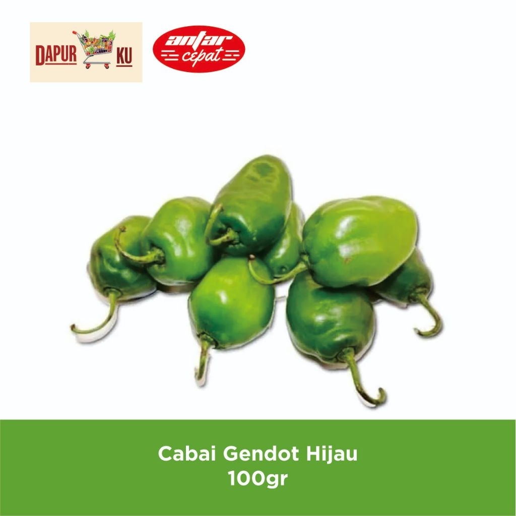 

Cabai gendot hijau 100g