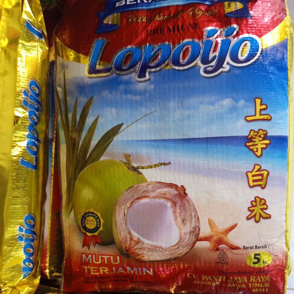 

INSTAN LANGSUNG KIRIM beras lopo ijo kemasan 5kg