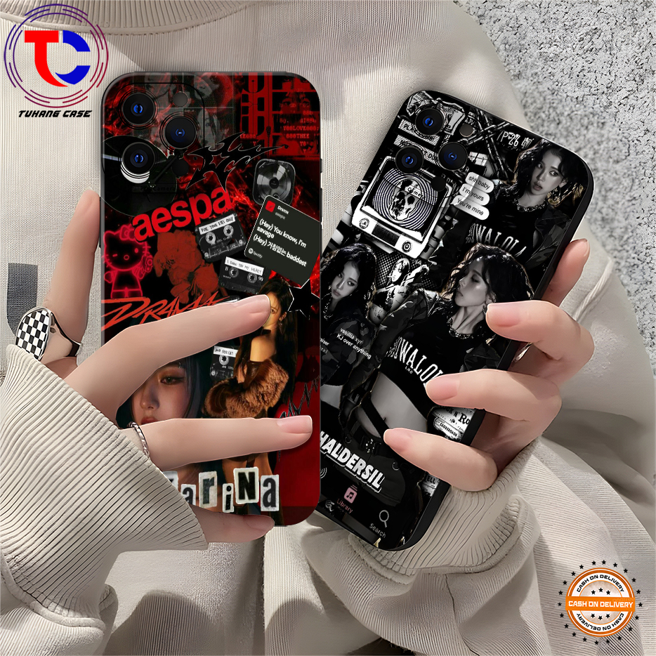 Karina Aespa Softcase Casing Procamera - Softcase Silicon - Full Protection - For  Iphone Samsung Xi