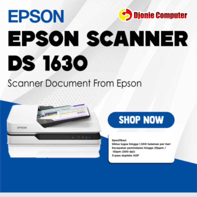 Epson Scanner DS-1630 Flatbed Scanner