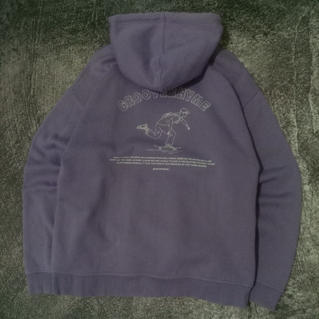 HOODIE GROOVERHYME BOXY DEWASA SECOND ORIGINAL