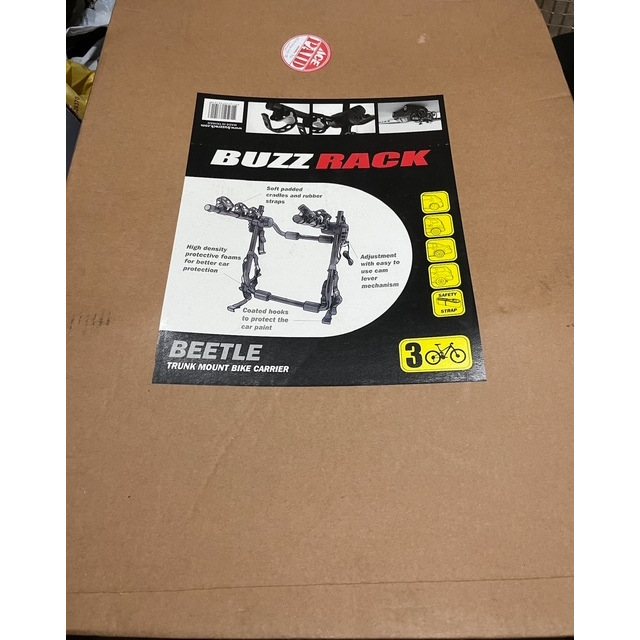 BUZZ RACK BEETLE TRUNK MOUNT BIKE CARRIER-RAK SEPEDA MOBIL 3 SEPEDA