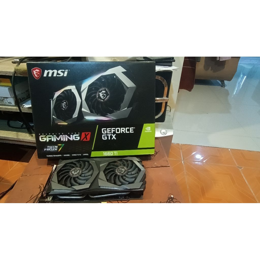 VGA MSI Nvidia GTX 1660 Ti GAMING X 6GB DDR6