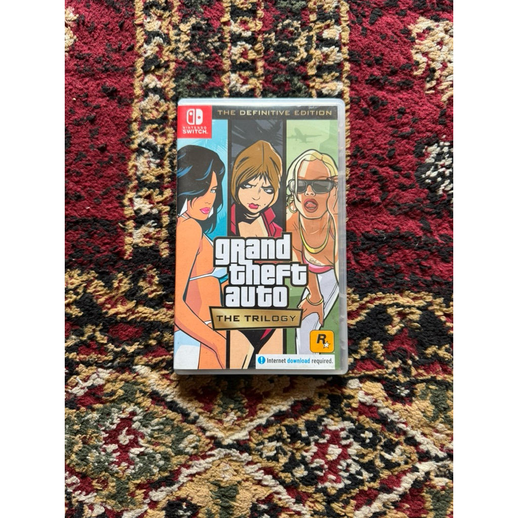 WTS Nintendo Switch Catridge GTA Trilogy