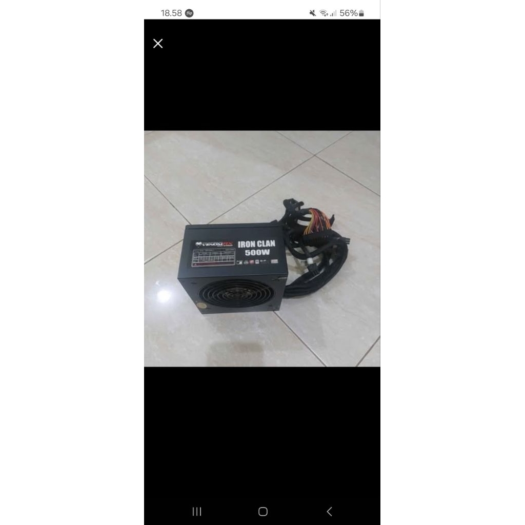 PSU Power Supply venom RX 500watt