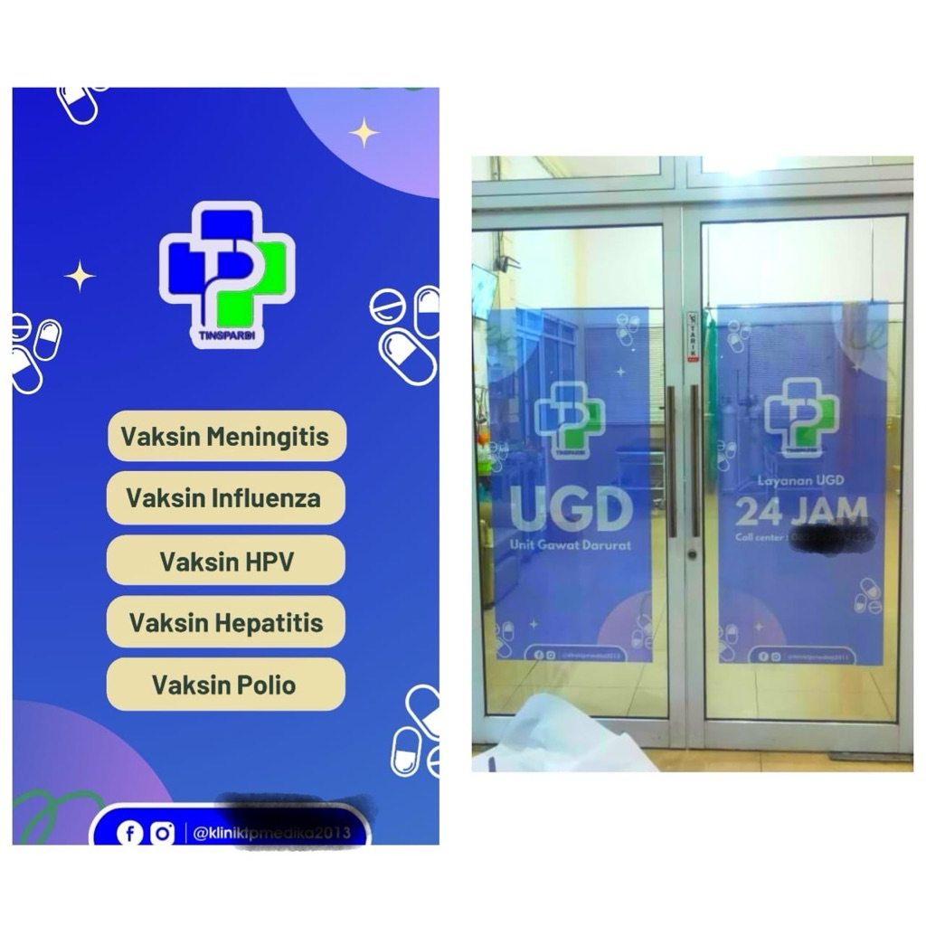 Jasa Design + cetak banner