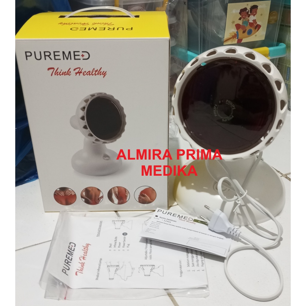 Lampu Fisioterapi Puremed Infrared 150W Philips