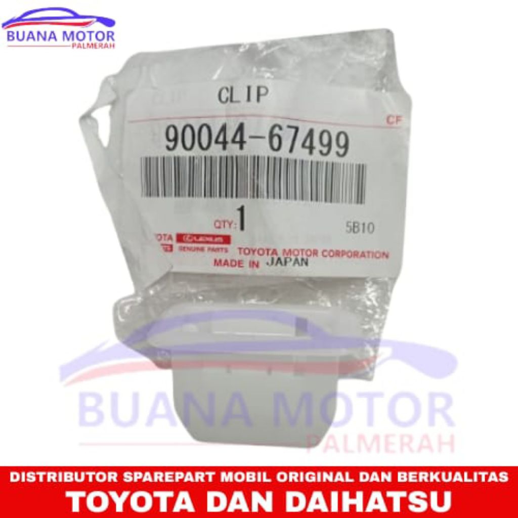 Klip Bemper Belakang Avanza 2012-2015 Original 90044-67499