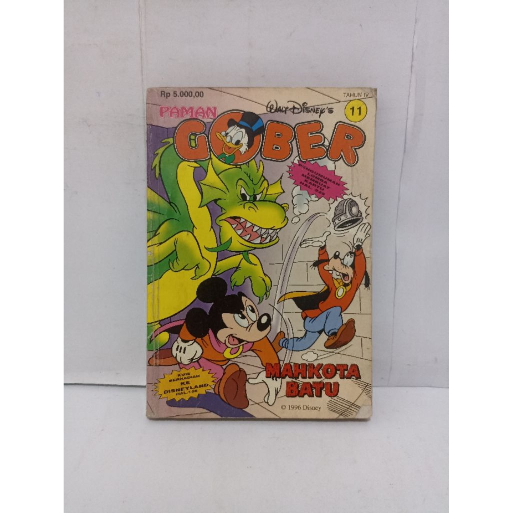 Paman Gober No 11 Tahun IV : Mahkota Batu