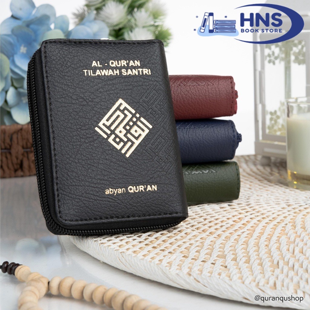 Alquran Tilawah Santri Saku A7 Resleting Abyan Qur'an Rasm Utsmani.