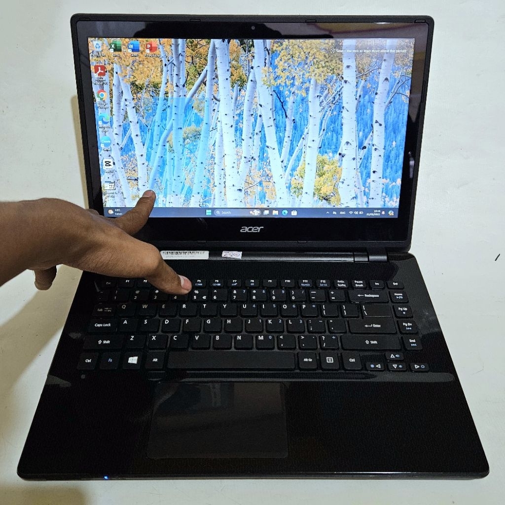 Laptop Touchscreen Dual VGA Nvidia GeForce - Acer aspire e5 - 471G - Core i5 8/256gb