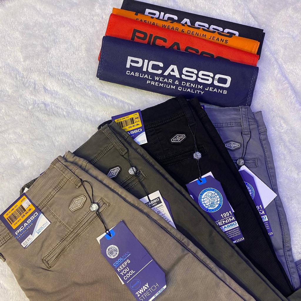 Celana chinos picasso original | celana picasso chinos panjang pria