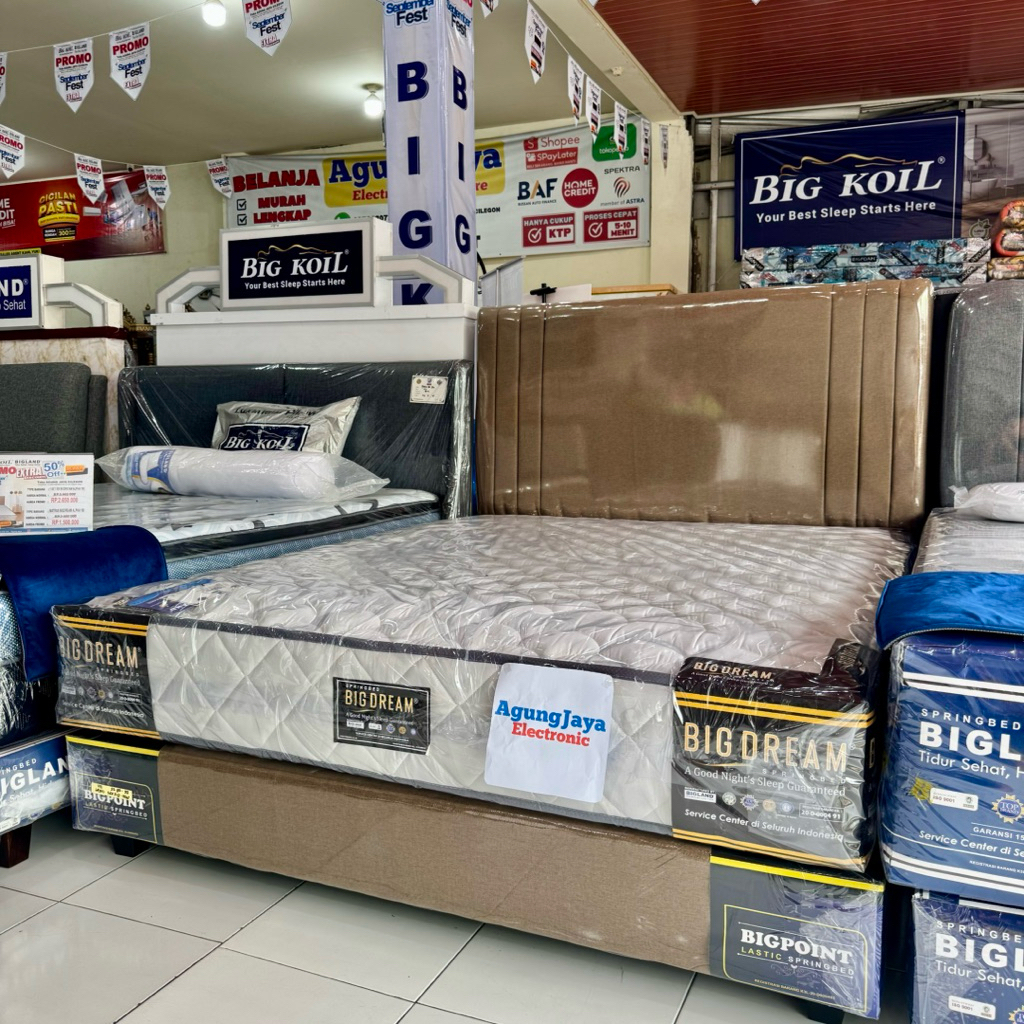 KASUR SPRINGBED BIGDREAM APLHA DIVAN SET MATRAS BIGLAND (CILEGON SERANG)