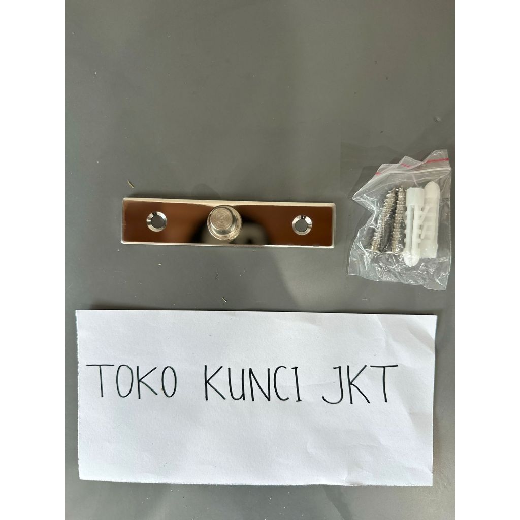 Patch Fitting Stainless Steel Dekson / Top Fitting Penghubung Pintu Kaca/ Knok Atas Dekkson / PT 24 