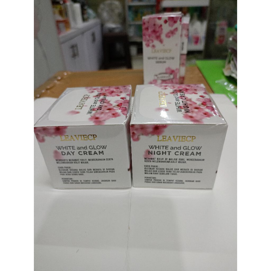 Leavie - Cream Day Siang Pemutih Pencerah Wajah Sudah POM