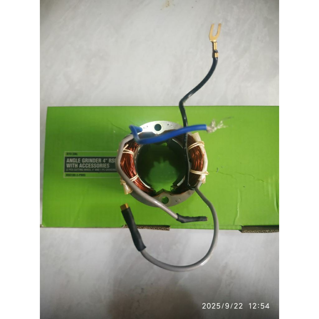 Original Stator bantalan armature Mesin Gerinda RYU rsg 100-3