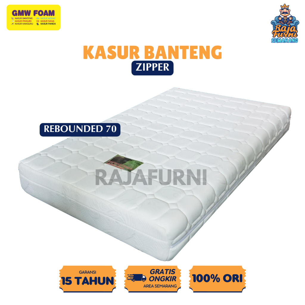 GMW FOAM / KASUR BUSA BANTENG ZIPPER / KASUR BUSA REBOUNDED ZIPPER