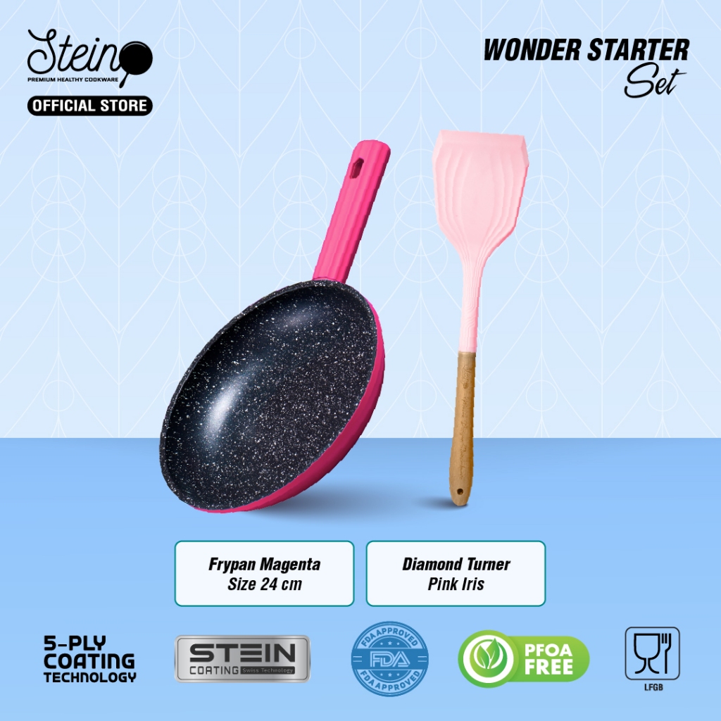 STEIN Wonder Starter Set - Fry Pan 24cm + Stein Spatula