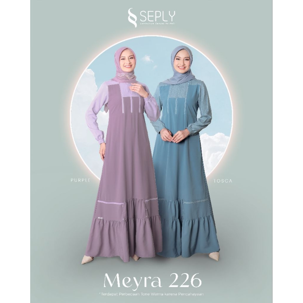 GAMIS SEPLY MEYRA 226 / GAMIS POLOS PREMIUM / GAMIS DAILY / GAMIS HARIAN / GAMIS SIMPEL ELEGAN