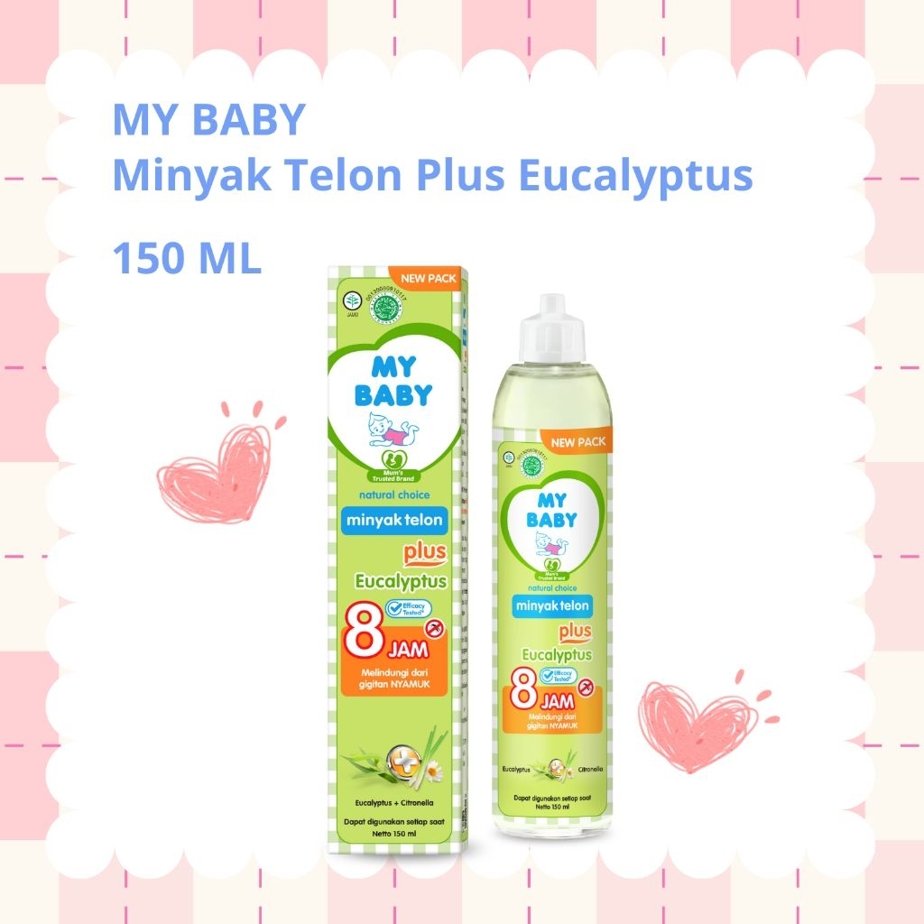 MY BABY Minyak Telon Plus 150ml - Minyak Telon Bayi