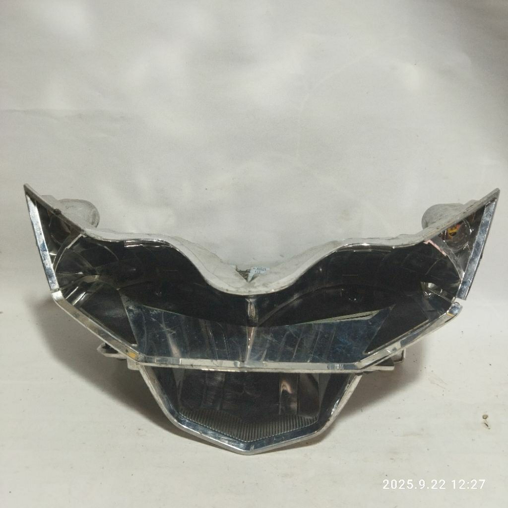 Reflektor lampu depan yamaha mio soul gt 125 original set pcb full soket