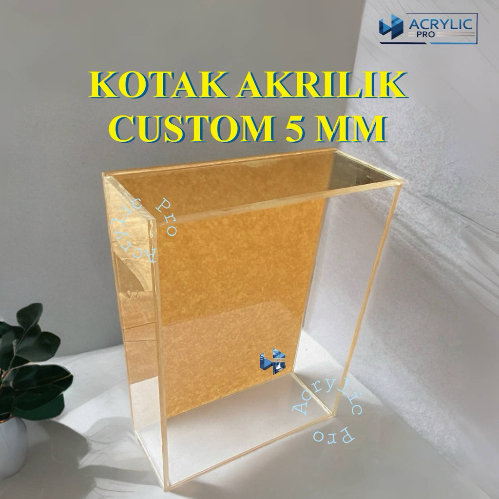 Kotak Akrilik 5mm / Nampan Akrilik 5mm Custom
