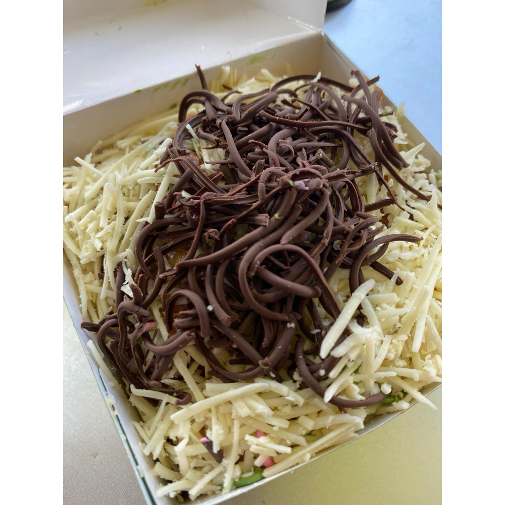 Pisang Goreng Coklat Parut