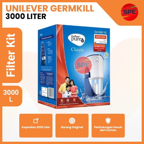 UNILEVER PURE IT GERMKILL KIT FILTER PURE IT CLASSIC 3000 LITER OBAT PURE IT GERM KILL / FILTER AIR 