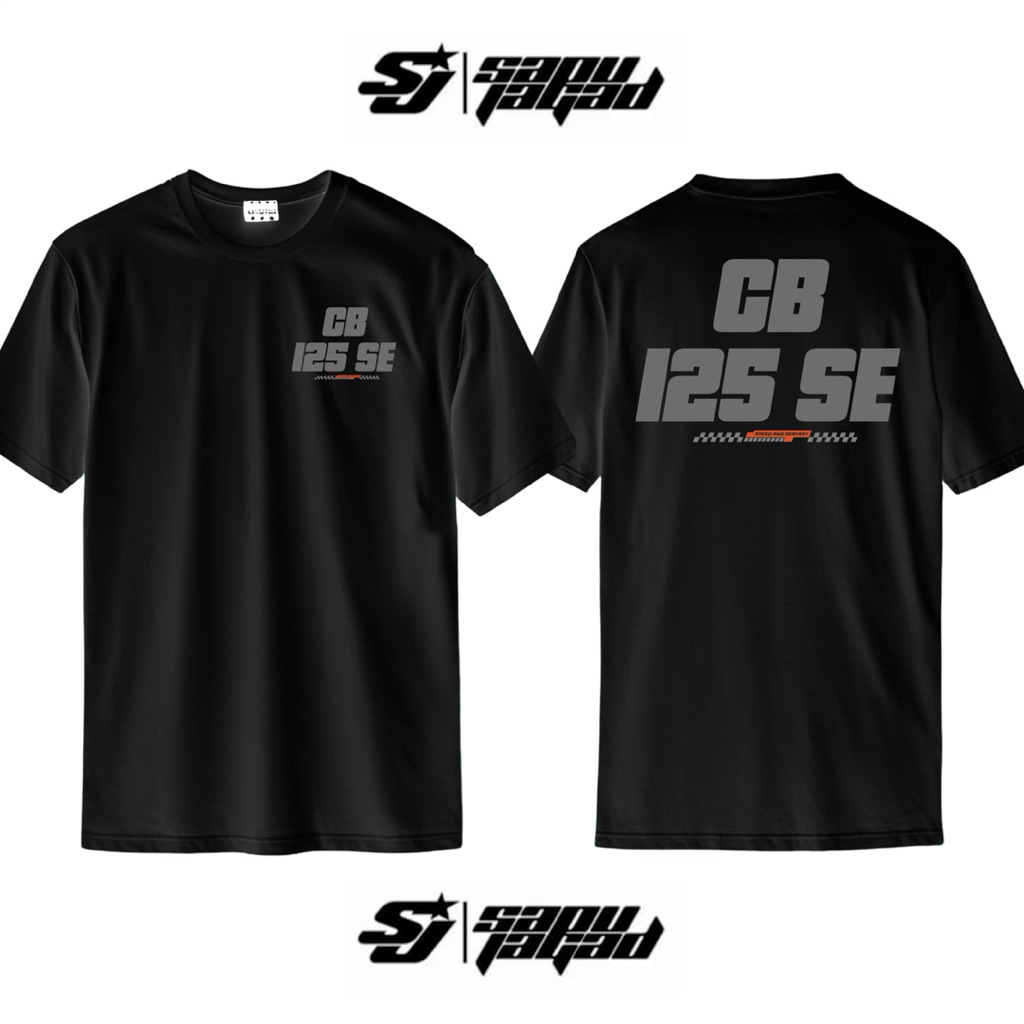 Tshirt Kaos CB 125 SE Speed And Destroy Free Stiker