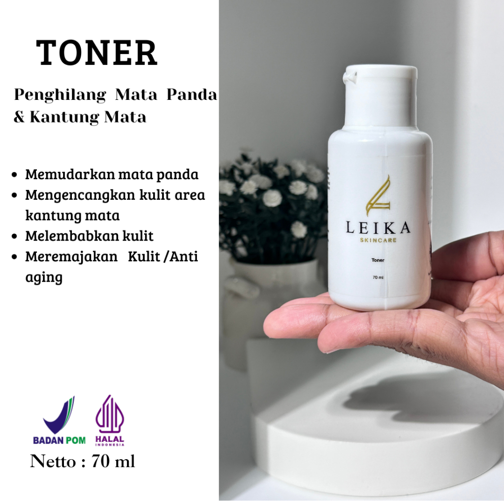 Penghilang Mata Panda Ampuh Penghilang Kantung Mata & Mata Panda BPOM Toner Penghilang Mata Panda