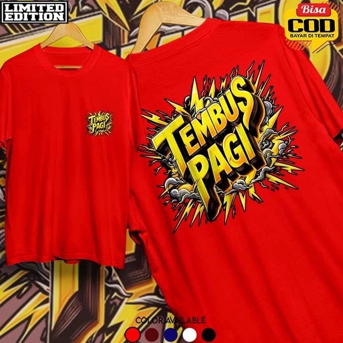 KAOS PASUKAN TEMBUS PAGI  KAOS DISTRO PASUKAN TEMBUS PAGI  PRIA WANITA